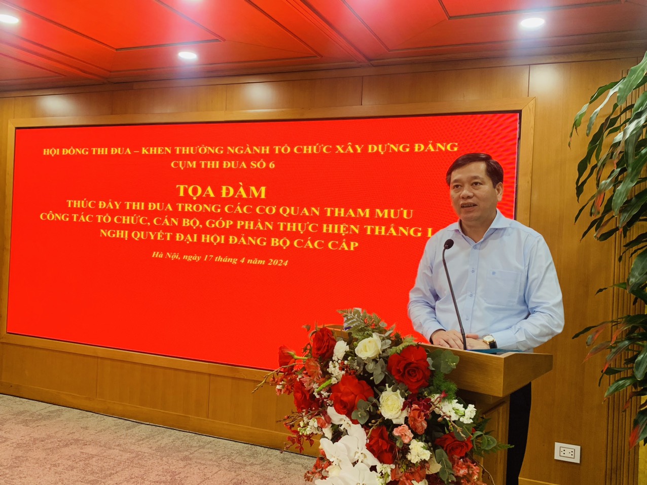 Đồng chí Nguyễn Long Hải - Uỷ viên dự khuyết BCH Trung ương Đảng, Bí thư Đảng uỷ Khối