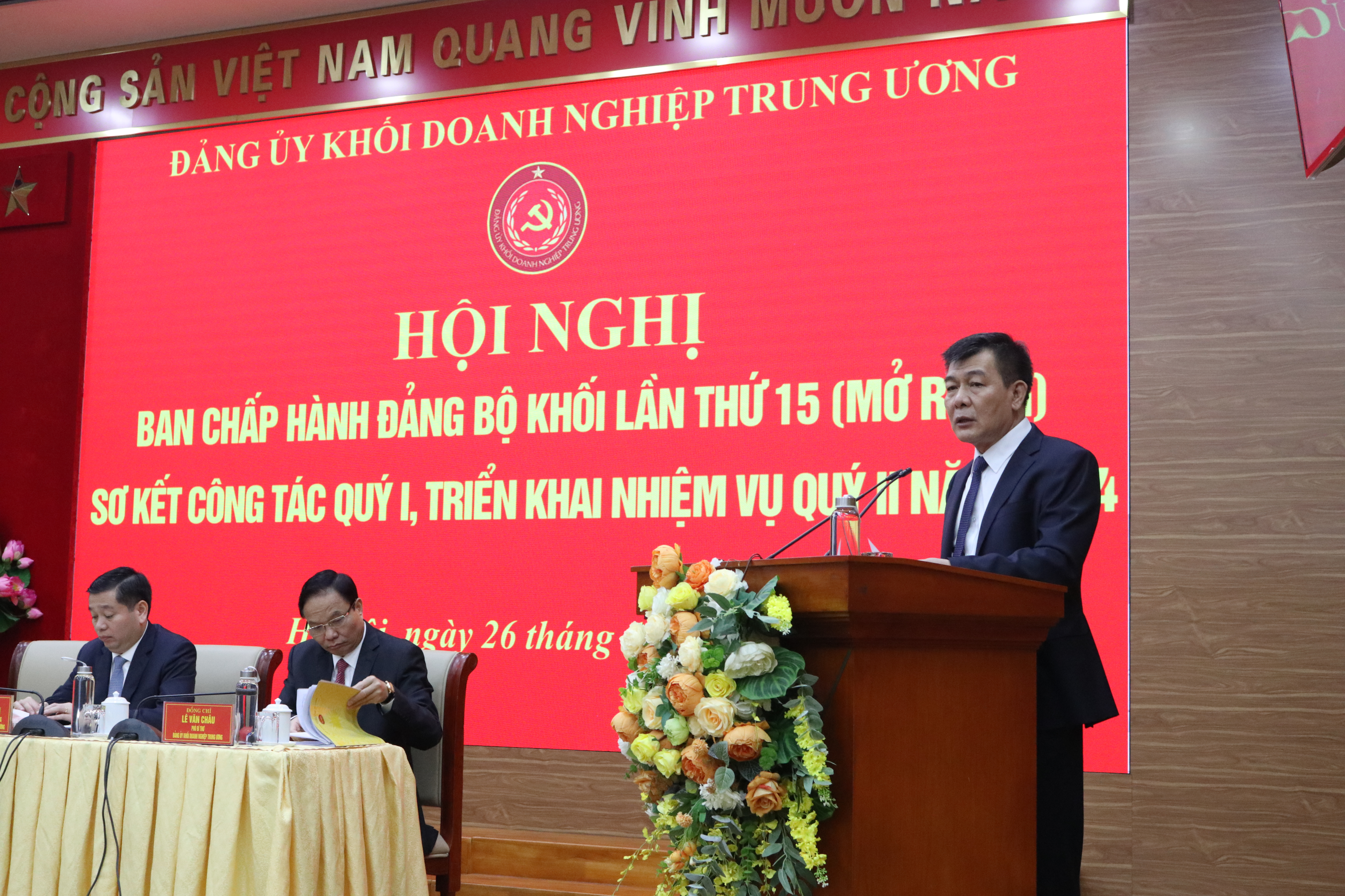 Đồng chí Nguyễn Đức Phong, Phó Bí thư Thường trực Đảng ủy Khối Doanh nghiệp Trung ương