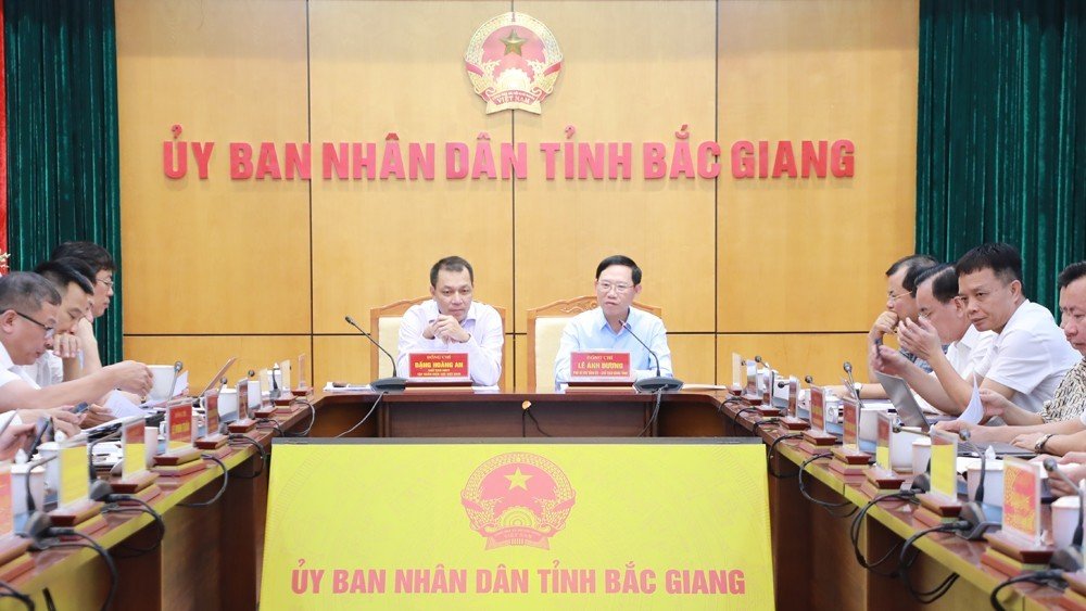 Quang cảnh buổi làm việc.