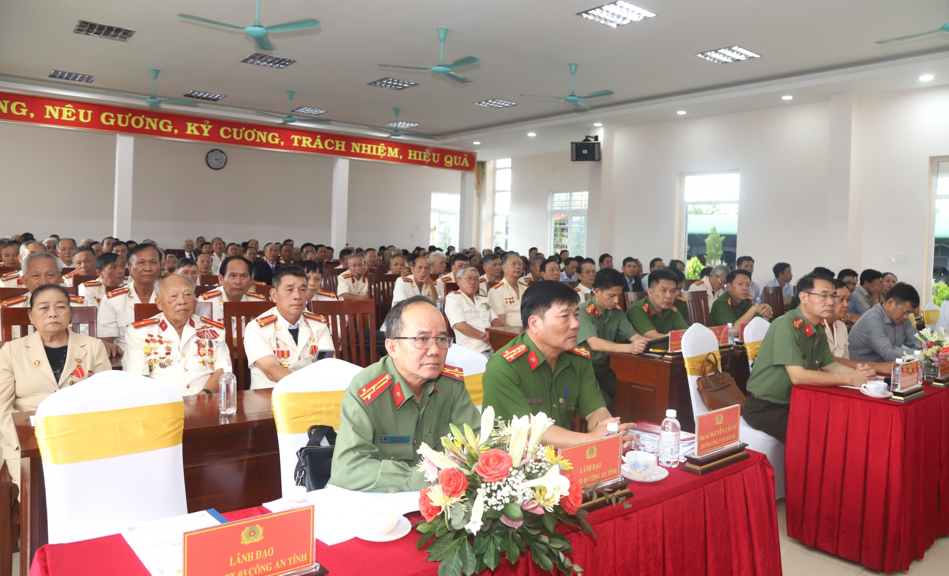 Quang cảnh Đại hội Hội Cựu Công an Nhân dân TP Bảo Lộc