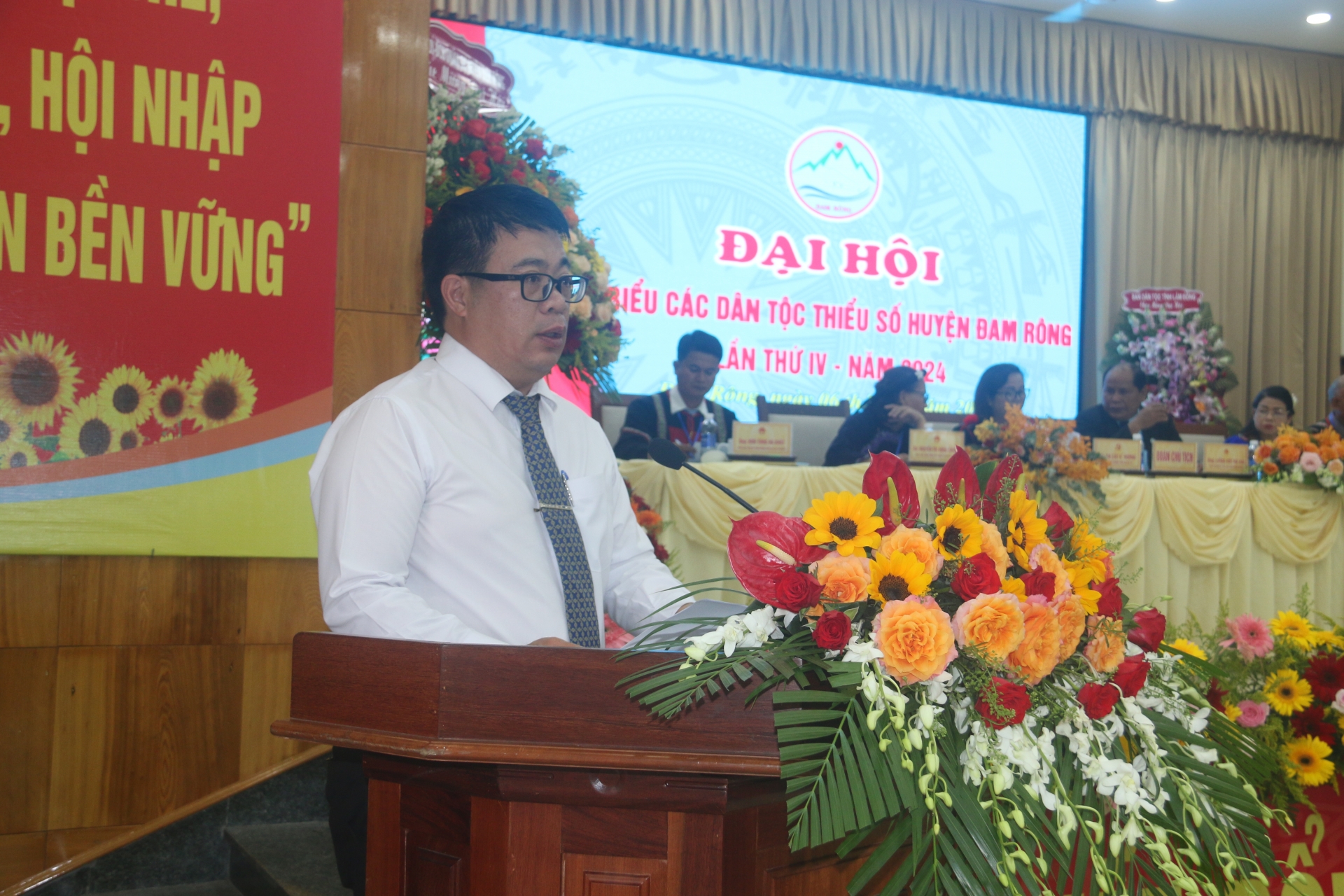 Ông Nguyễn Ngọc Phúc - Phó Chủ tịch UBND tỉnh phát biểu chỉ đạo Đại hội