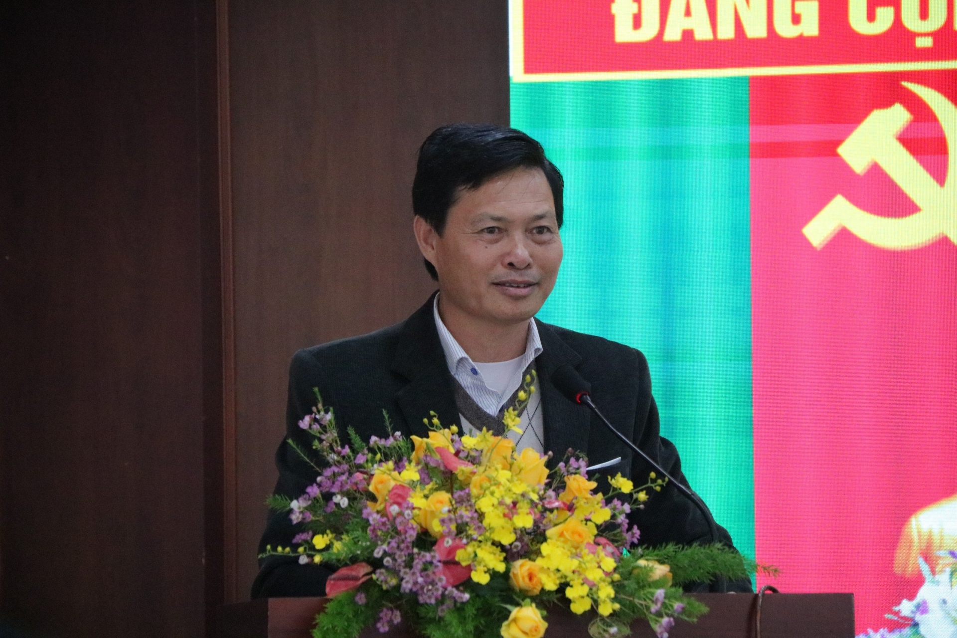 Đồng chí Hoàng Xuân Hường - Bí thư Đảng ủy Khối Doanh nghiệp tỉnh (Khối trưởng Khối thi đua)