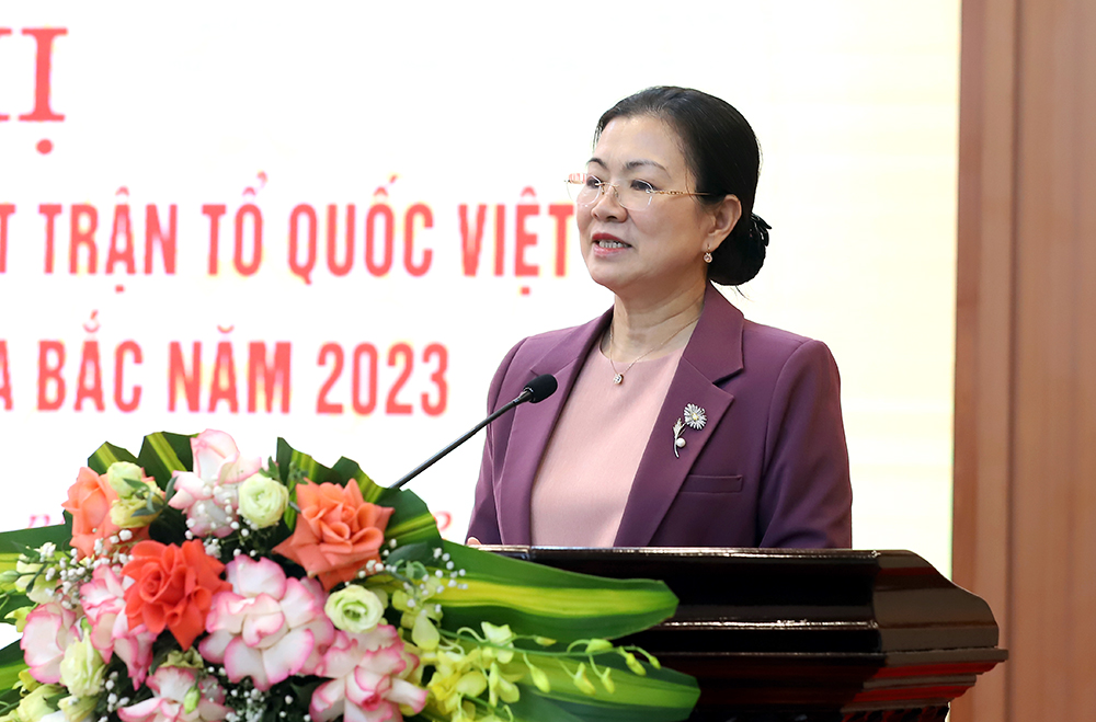 Tổng kết hoạt động Cụm thi đua Ủy ban MTTQ các tỉnh trung du và miền núi phía Bắc năm 2023