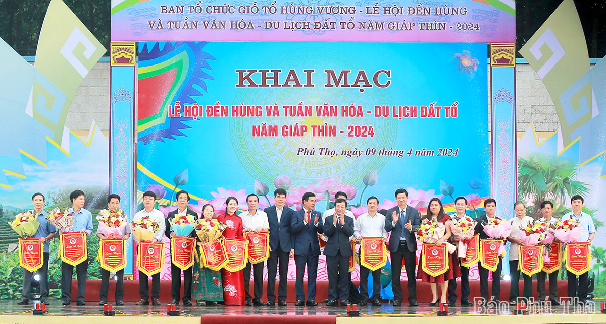 Khai mạc Lễ hội Đền Hùng và Tuần Văn hóa- Du lịch Đất Tổ 