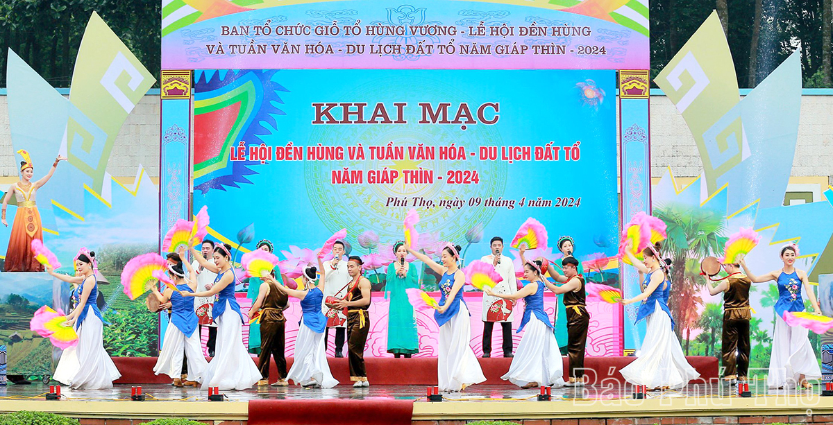 Khai mạc Lễ hội Đền Hùng và Tuần Văn hóa- Du lịch Đất Tổ 