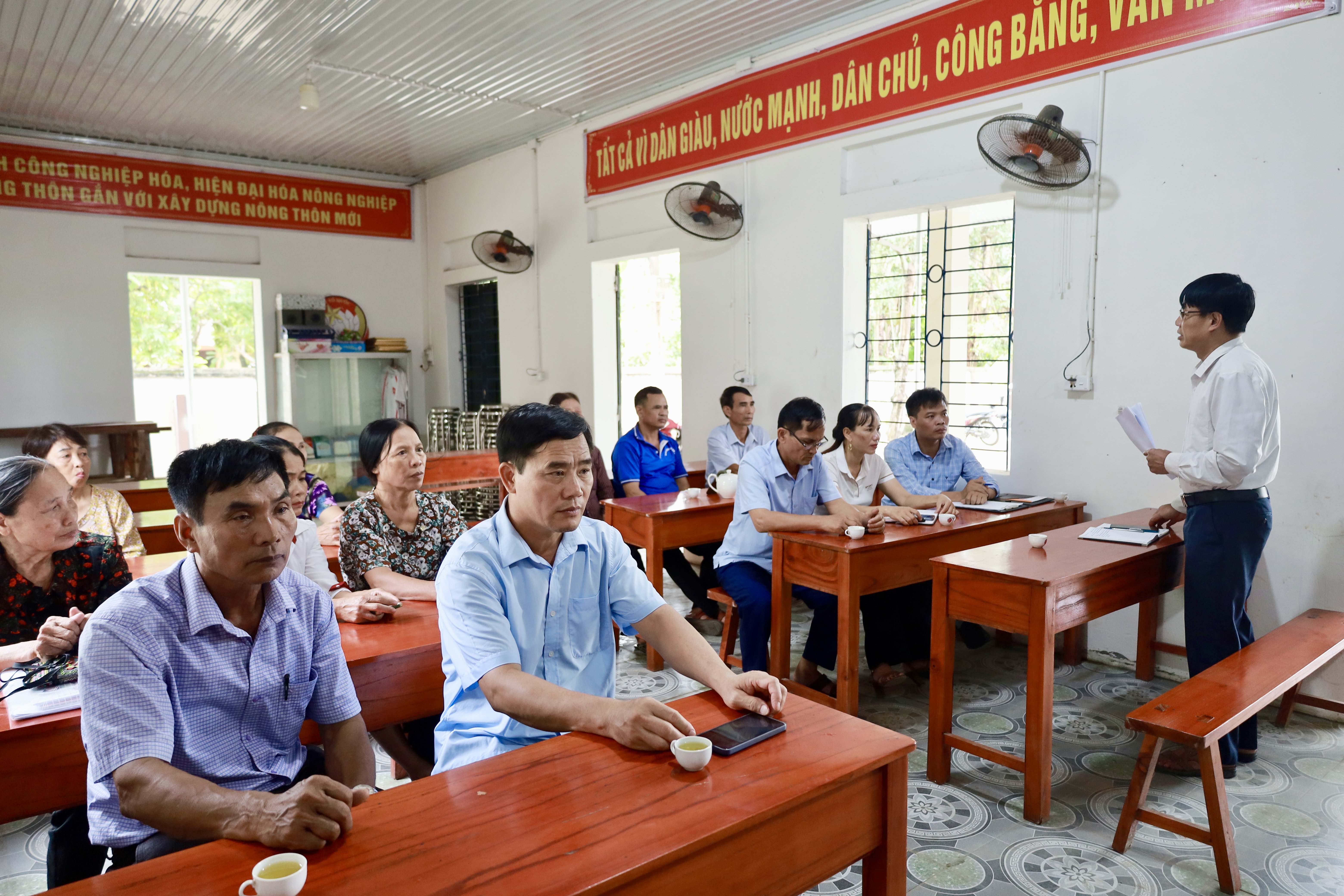 Phát huy vai trò của đảng viên trong xây dựng nông thôn mới