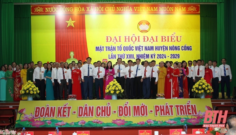 Thực hành dân chủ, tăng cường đồng thuận xã hội, xây dựng Nông Cống ngày càng giàu đẹp, văn minh