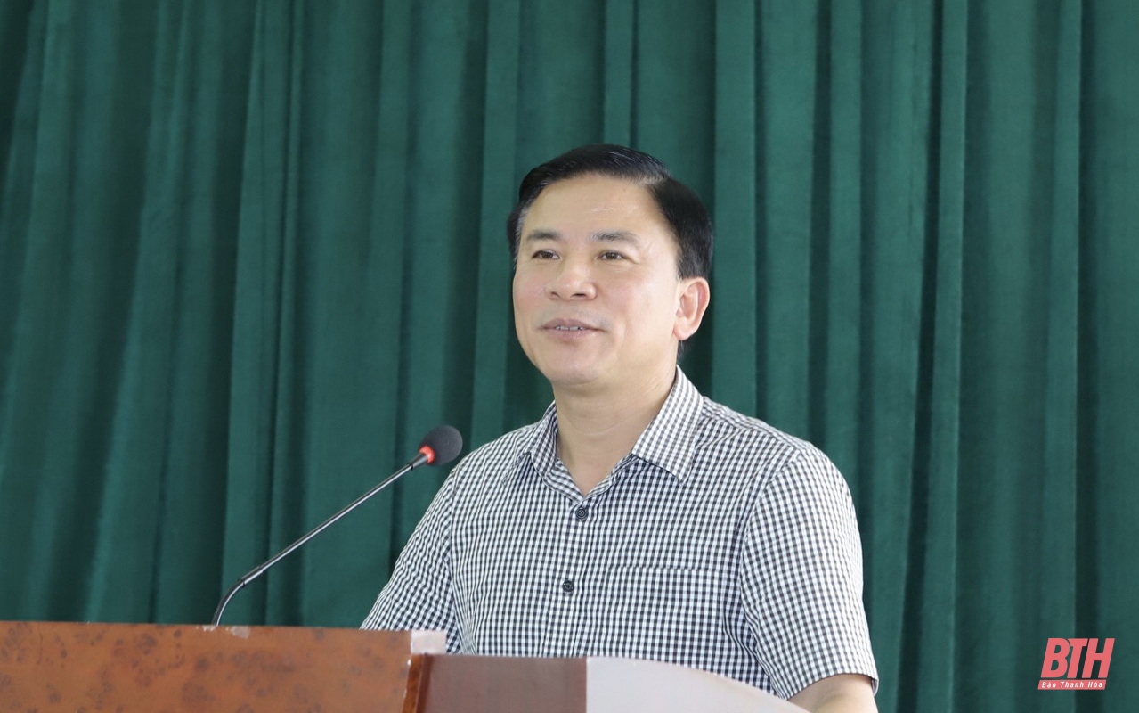 Yên Định phấn đấu trở thành huyện nông thôn mới nâng cao trong năm 2024