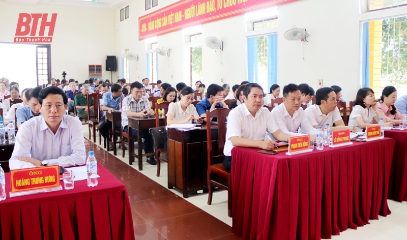 Tổ đại biểu HĐND tỉnh tiếp xúc cử tri tại huyện Yên Định