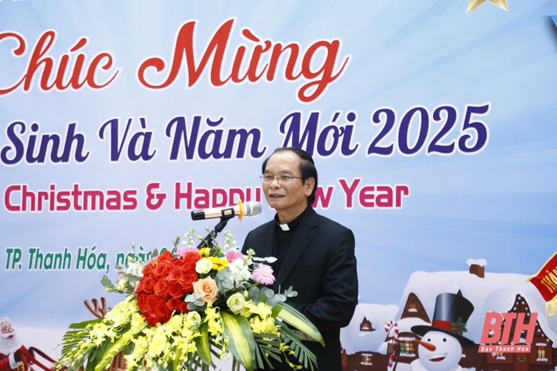 TP Thanh Hóa gặp mặt các chức sắc công giáo nhân dịp Giáng sinh năm 2024