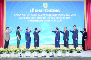 Khai trương Cơ sở dữ liệu quốc gia về pháp luật phiên bản mới