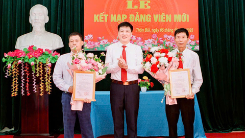 Xã Lương Tài: Quan tâm mở rộng đối tượng kết nạp Đảng