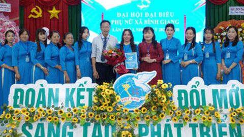 Phụ nữ Bình Giang phối hợp vận động gần 1 tỷ đồng thực hiện san sẻ yêu thương