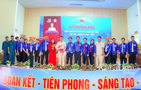Tuổi trẻ xã Phan Ngọc Hiển tiên phong, sáng tạo, quyết tâm thực hiện thắng lợi nhiệm vụ nhiệm kỳ mới