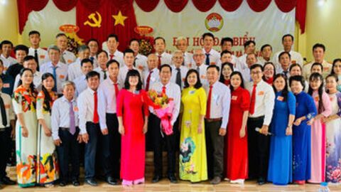 Đại hội đại biểu MTTQ Việt Nam xã Chợ Vàm lần thứ I