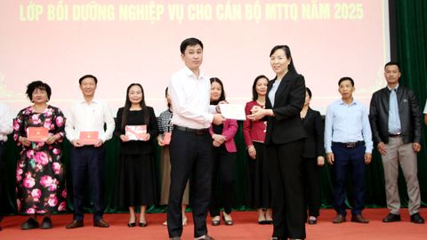 Bắc Ninh: Bồi dưỡng nghiệp vụ cho cán bộ MTTQ