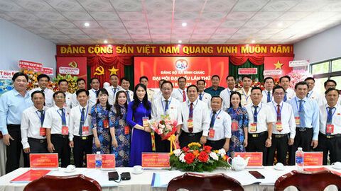 Đại hội đại biểu Đảng bộ xã Bình Giang, nhiệm kỳ 2025 - 2030 