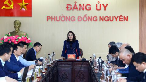 Tập trung lãnh đạo, xây dựng phường Đồng Nguyên xứng tầm là một trong những đô thị trung tâm của tỉnh