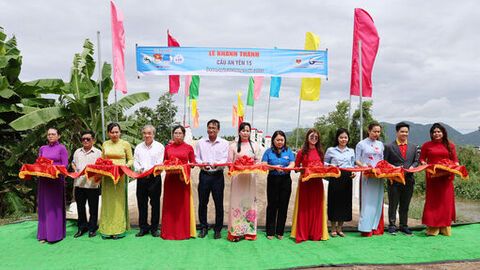 Khánh thành 2 cầu giao thông tại xã Ô Lâm