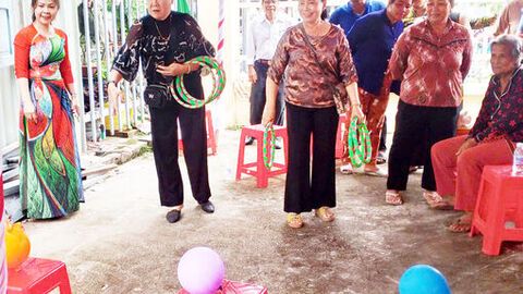 Xã Hòa Điền tổ chức ngày hội đại đoàn kết toàn dân tộc tại ấp Núi Trầu