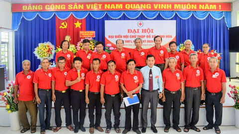 Ông Nguyễn Nhựt Thảo giữ chức Chủ tịch Hội Chữ thập đỏ xã Bình Hòa nhiệm kỳ 2026 - 2031