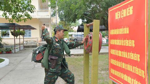 Trung đoàn 20 nâng cao khả năng sẵn sàng chiến đấu bảo vệ Đại hội XIV của Đảng 