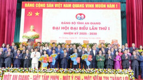 [Infographics] Bí thư, Phó Bí thư Tỉnh ủy, Ban Thường vụ Tỉnh ủy, Ban Chấp hành Đảng bộ tỉnh An Giang nhiệm kỳ 2025-2030