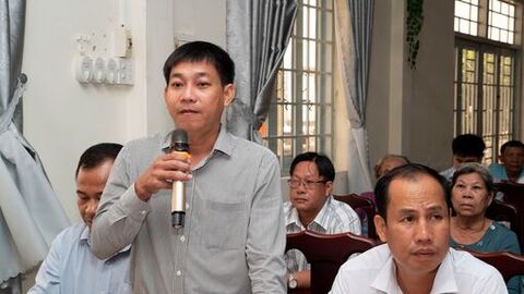Đại biểu Quốc hội tỉnh An Giang tiếp xúc cử tri xã Phú Hòa