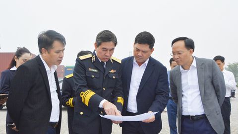 Bí thư Tỉnh ủy Nguyễn Hồng Thái: Sẵn sàng hỗ trợ, tạo điều kiện tốt nhất để Cảng cạn Tân Cảng Quế Võ hoạt động hiệu quả