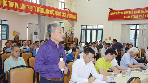 Xã Hợp Thịnh đối thoại, tháo gỡ khó khăn cho doanh nghiệp, hợp tác xã