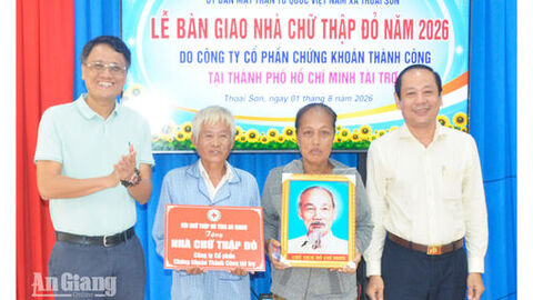 Xã Thoại Sơn chăm lo an sinh xã hội từ những việc làm thiết thực