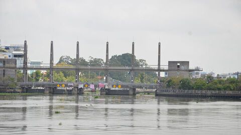 An Giang vận hành hệ thống cống phục vụ sản xuất, phòng, chống lũ và triều cường