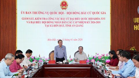 Phó Chủ tịch Quốc hội Nguyễn Đức Hải: Xã Hòn Đất cần chủ động tổ chức tốt công tác bầu cử
