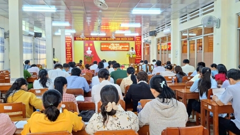 Phường Mỹ Thới sơ kết 1 năm vận hành chính quyền địa phương hai cấp
