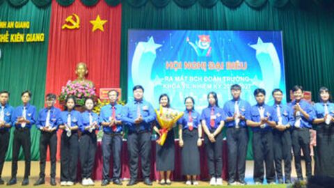 Đoàn Trường Cao đẳng Nghề Kiên Giang bầu bổ sung 12 đồng chí vào Ban Chấp hành 