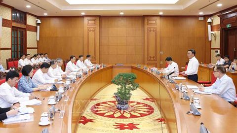 Tăng cường lãnh đạo, chỉ đạo công tác tổ chức đại hội đảng bộ các cấp