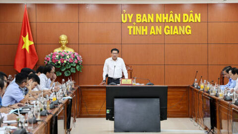Phó Chủ tịch UBND tỉnh An Giang Ngô Công Thức kiểm tra tình hình giải ngân vốn đầu tư công năm 2026