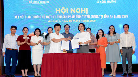 Tăng cường kết nối giao thương giữa hai tỉnh An Giang và Tuyên Quang