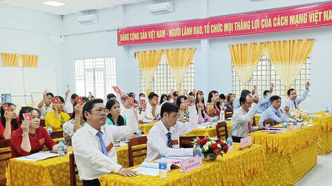 Đại hội Đảng bộ các Cơ quan Đảng xã Phú An nhiệm kỳ 2025-2030