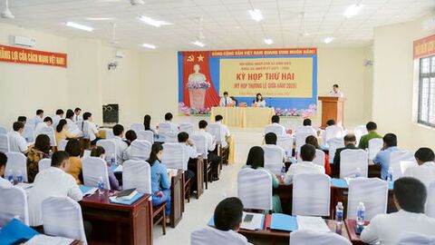 HĐND xã Vĩnh Điều tổ chức Kỳ họp thứ hai