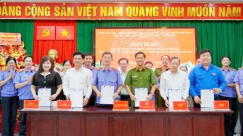 6 cơ quan tỉnh An Giang ký quy chế phối hợp giải quyết án xâm hại trẻ em 