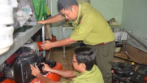 Rà soát, hoàn thiện phương án phòng, chống cháy rừng