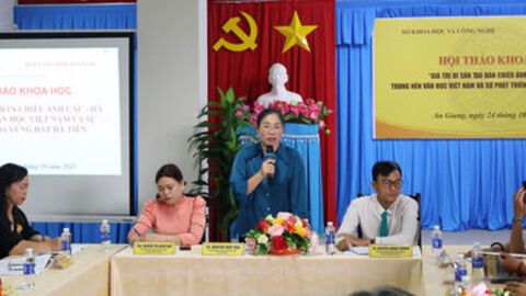 Bảo tồn và phát huy giá trị di sản Tao đàn Chiêu Anh Các