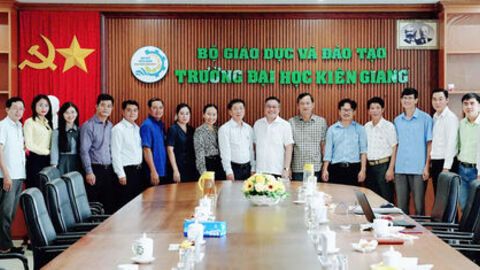 Trường Đại học Kiên Giang và xã Vĩnh Bình hợp tác phát triển nông nghiệp xanh bền vững