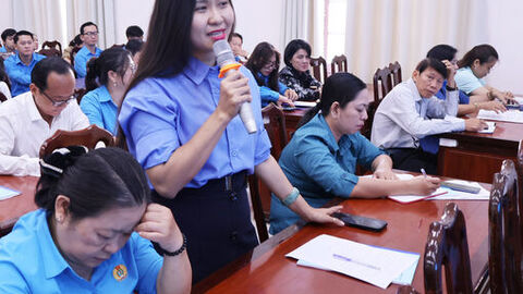 Toàn tỉnh An Giang phát triển 721 công đoàn cơ sở và nghiệp đoàn