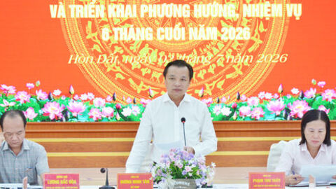 Xã Hòn Đất phấn đấu hoàn thành và vượt các chỉ tiêu năm 2026 
