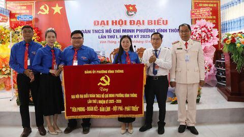 Đại hội đại biểu Đoàn Thanh niên Cộng sản Hồ Chí Minh phường Vĩnh Thông lần thứ I