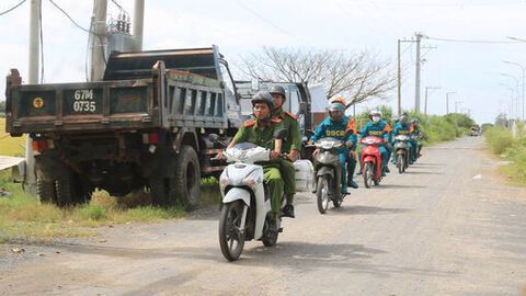 Giữ bình yên vùng biên giới Vĩnh Gia