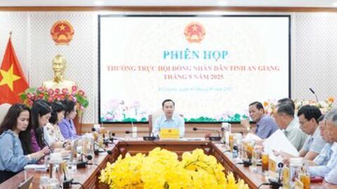 Thường trực HĐND tỉnh An Giang cho ý kiến nhiều nội dung quan trọng 