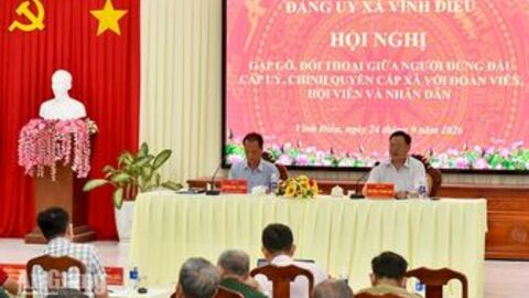Người dân Vĩnh Điều kiến nghị về phụ cấp, môi trường và hỗ trợ sản xuất